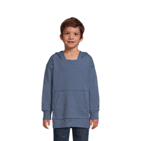 NWT Embroidery blue hoodie size 14-16 - Picture 2 of 7